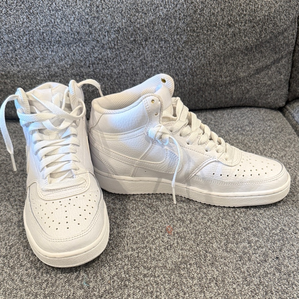 Nike Women's White High-Top Sneakers